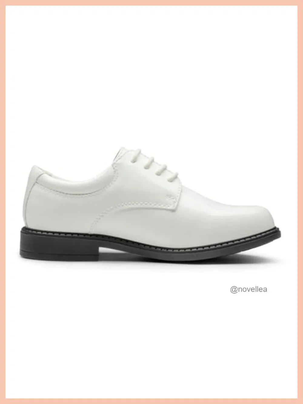 Boys Oxford Dress Shoes, Faux Leather & PU, Chunky Sole, Lace-Up